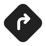 Directions SVG Icon